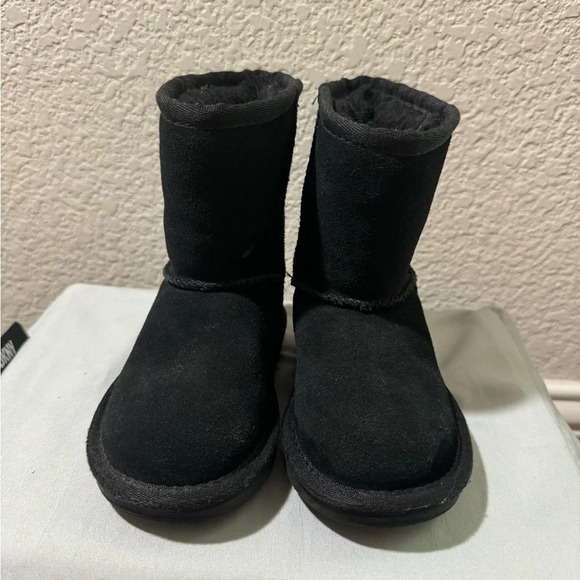 Koolaburra by UGG Kids' Koola Fashion Little Girls Boots Tdlrs 7 Black - Picture 2 of 7